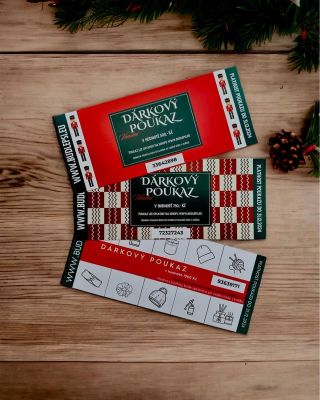 Dárkové poukazy jsou dárkem, který opravdu potěší. Obdaruj své blízké poukazem ve 3 hodnotách. Pokud si objednáváš svíčku...